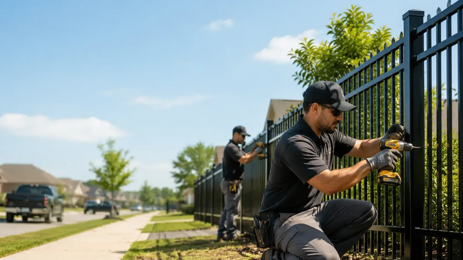 Metal Fence Installation in North Henderson, IL